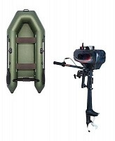 Комплект лодка Аква 2800 и мотор 3.5
